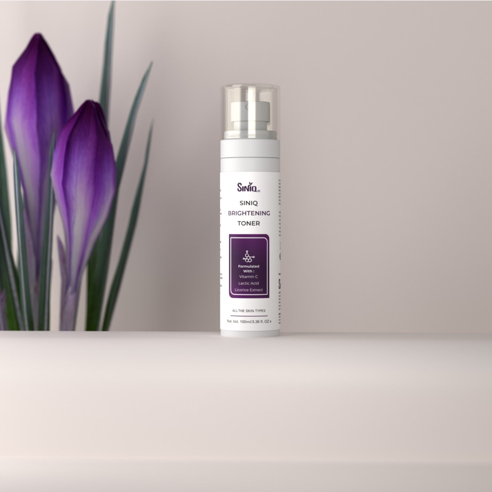 Alcohol-Free Brightening Toner – Pore Tightening